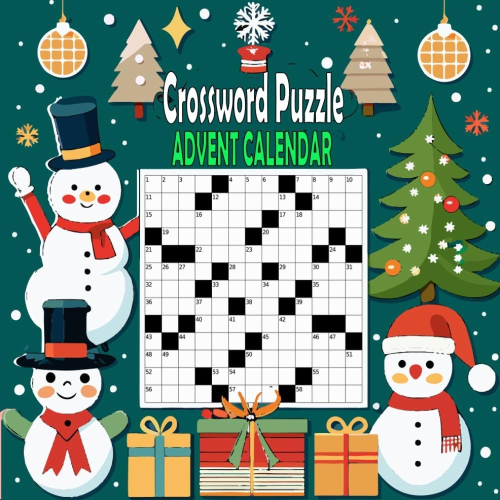 Crossword Puzzle Advent Calendar For Adults With Solution Medium Level Puzzles Countdown To Christmas Book For Crossword Lovers Adults Seniors Men And Women Edition Digixos 9798332439032 Amazon Books Crossword Puzzle Advent Calendar For Adults With Solution Medium Level Puzzles Countdown To Christmas Book For Crossword Lovers Adults Seniors Men And Women Edition Digixos 9798332439032 Amazon Books