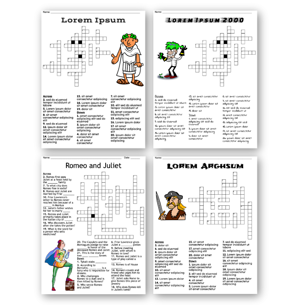 crossword puzzle maker wordmint crossword puzzle maker wordmint