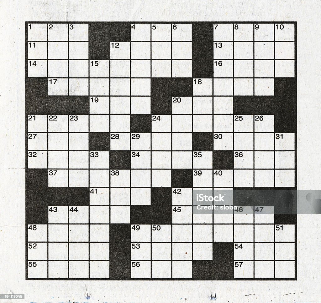 Crossword Puzzle Stock Photo Download Image Now Crossword Puzzle Newspaper Paper IStock Crossword Puzzle Stock Photo Download Image Now Crossword Puzzle Newspaper Paper IStock