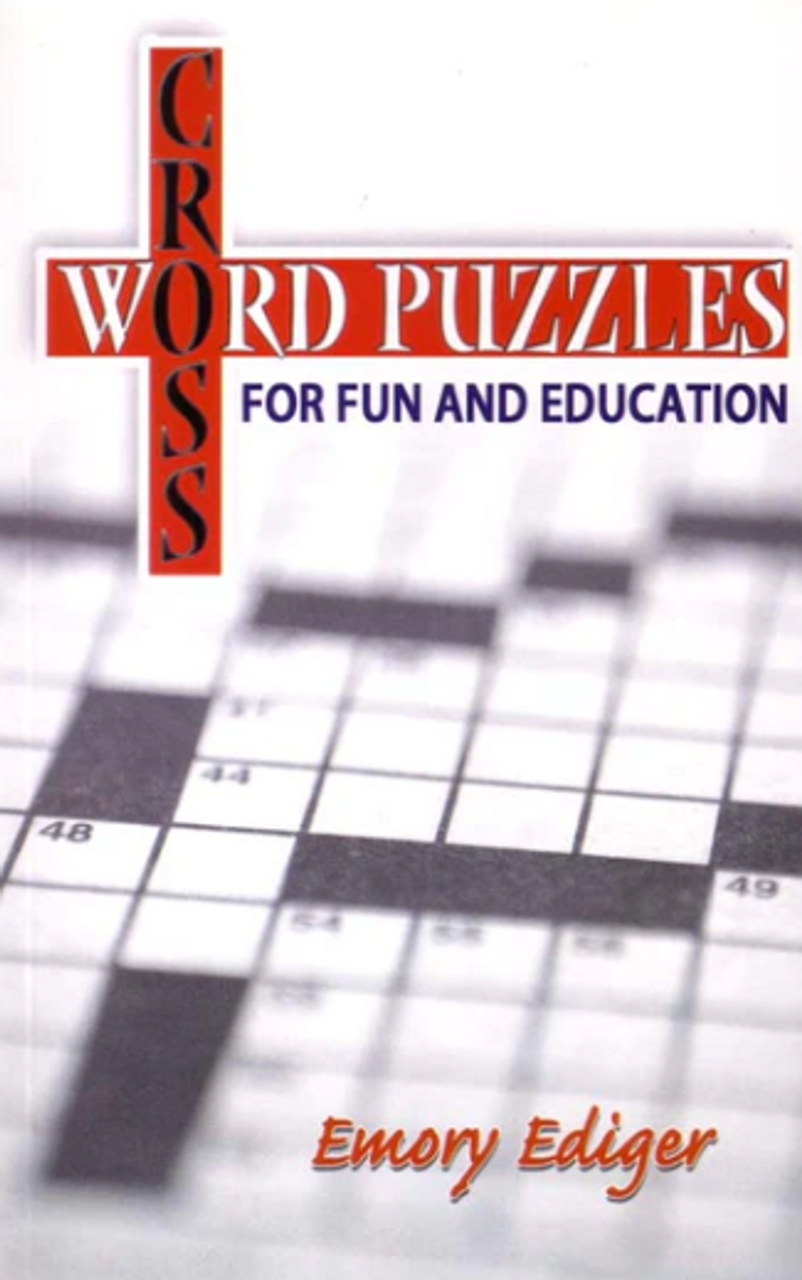 Crossword Puzzles For Fun And Education Gullion s Christian Supply