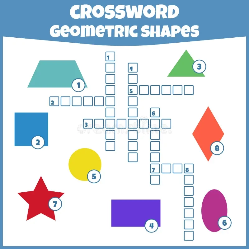 Geometry Crossword Puzzles Printable