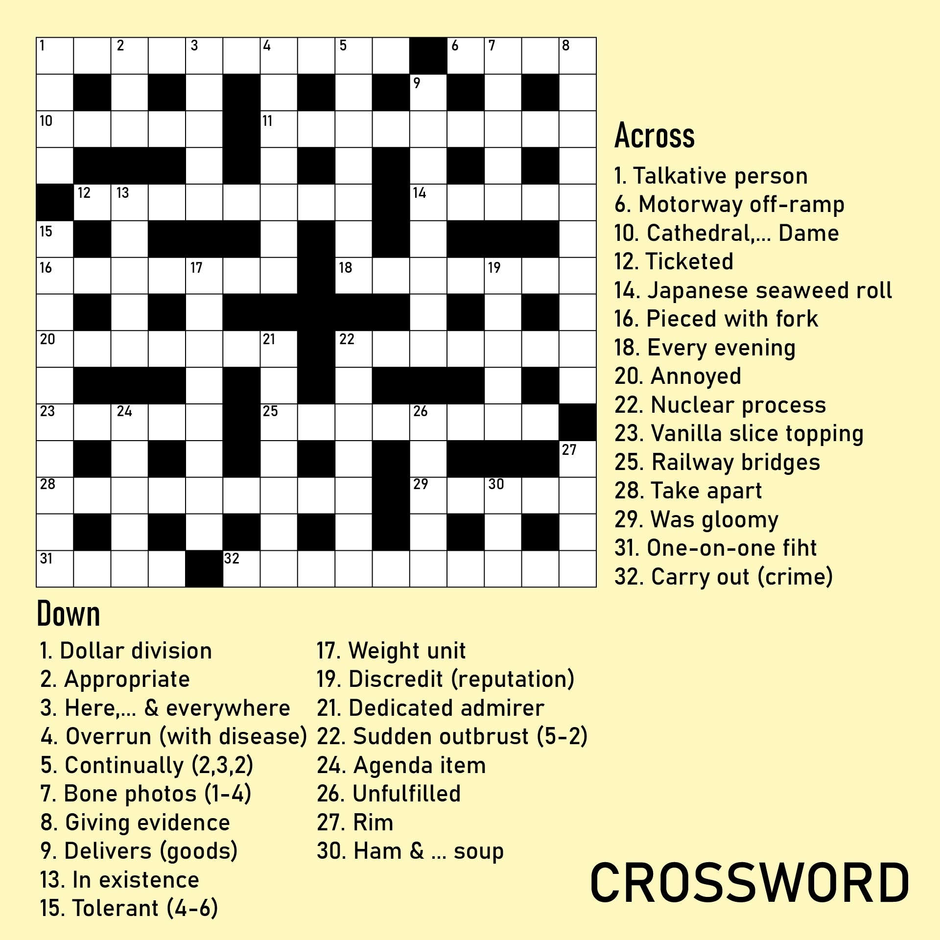 Adult Printable Crossword Puzzles Adult Printable Crossword Puzzles