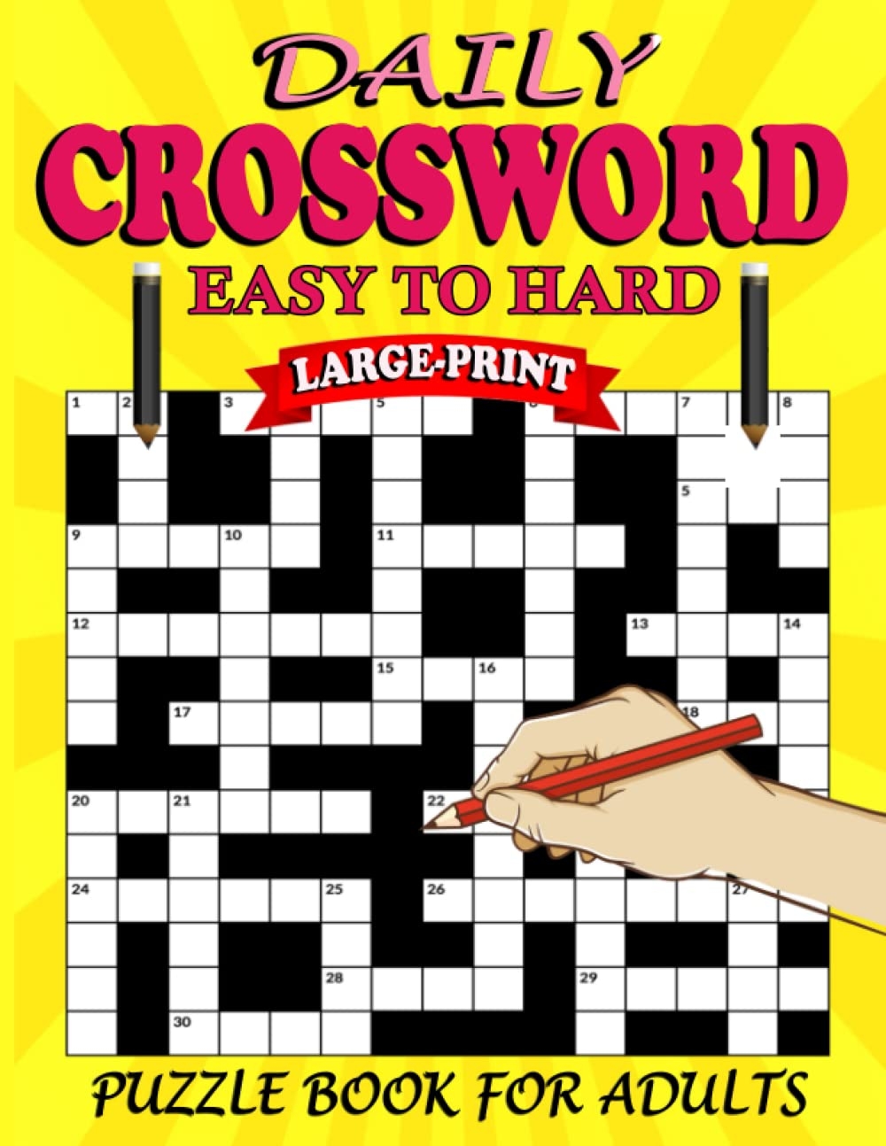 Daily Crossword Easy To Hard Large Print Puzzle Book For Adults Easy Crossword Puzzles Book For Adults Seniors Men And Women With Solution K Chappell Phyllis 9798840187791 Amazon Books Daily Crossword Easy To Hard Large Print Puzzle Book For Adults Easy Crossword Puzzles Book For Adults Seniors Men And Women With Solution K Chappell Phyllis 9798840187791 Amazon Books