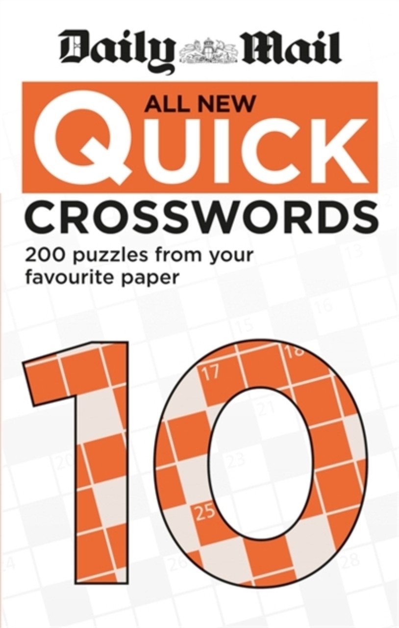 Daily Mail All New Quick Crosswords 10 The Mail Bookshop Daily Mail All New Quick Crosswords 10 The Mail Bookshop