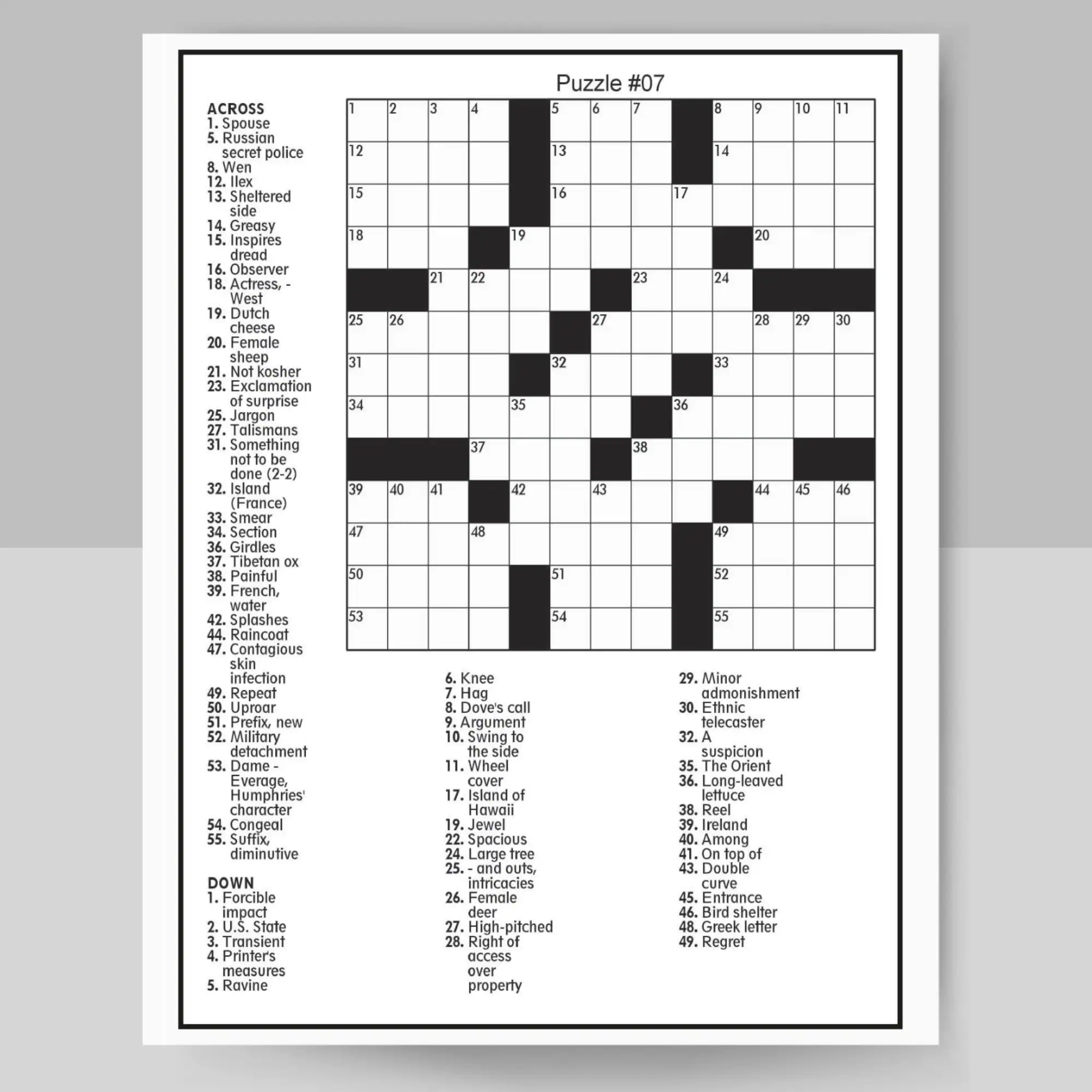 digital download 100 printable crossword puzzles for adults fun activities book for seniors with solutions 8 5x11 inches crossword pdf etsy digital download 100 printable crossword puzzles for adults fun activities book for seniors with solutions 8 5x11 inches crossword pdf etsy