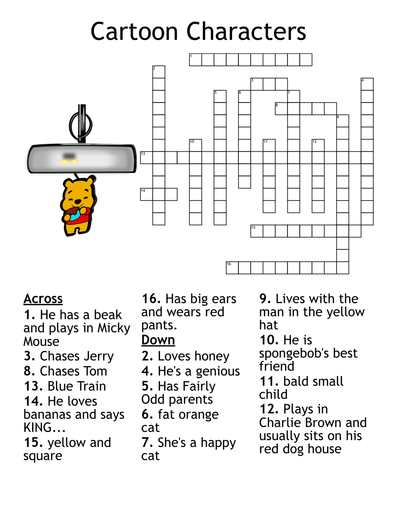 Disney Crossword WordMint Disney Crossword WordMint