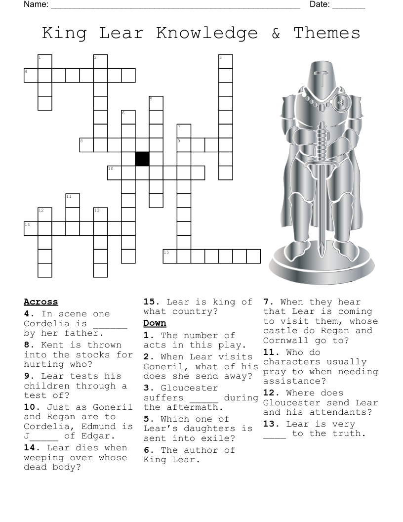 Disney Movie Crossword Puzzles Printable