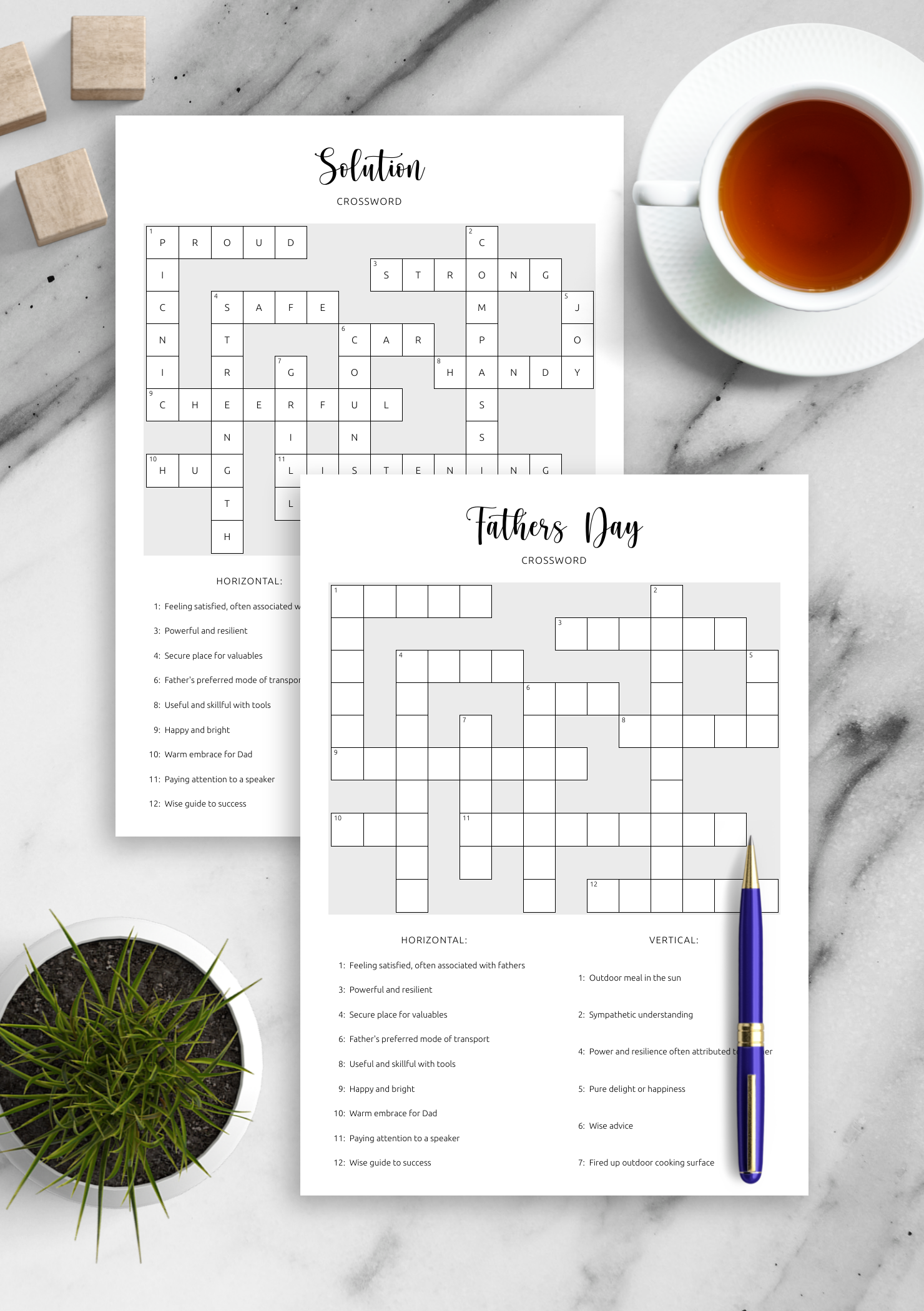 Download Printable Fathers Day Crossword PDF Puzzle Celebrate Dads Download Printable Fathers Day Crossword PDF Puzzle Celebrate Dads