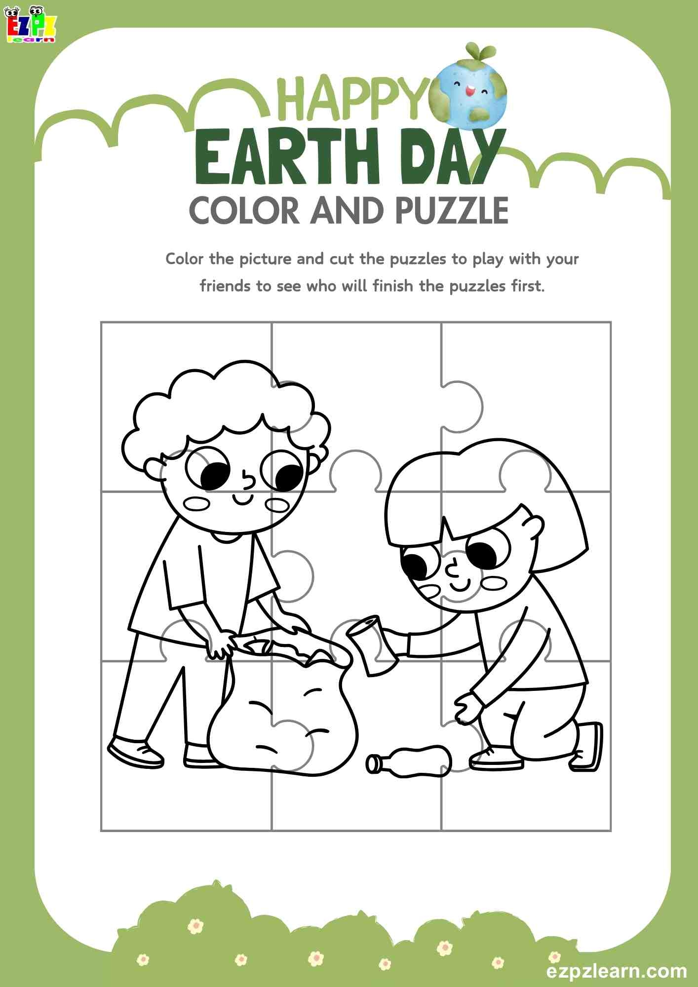 Earth Day Reduce Reuse And Recycle Coloring And Puzzle Activity For Kids Free Printable PDF ESL Ezpzlearn Earth Day Reduce Reuse And Recycle Coloring And Puzzle Activity For Kids Free Printable PDF ESL Ezpzlearn