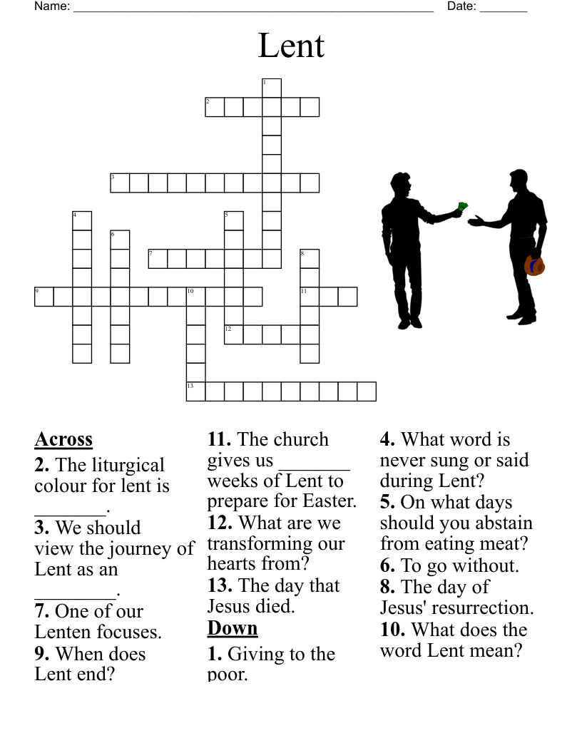 EASTER Crossword WordMint EASTER Crossword WordMint