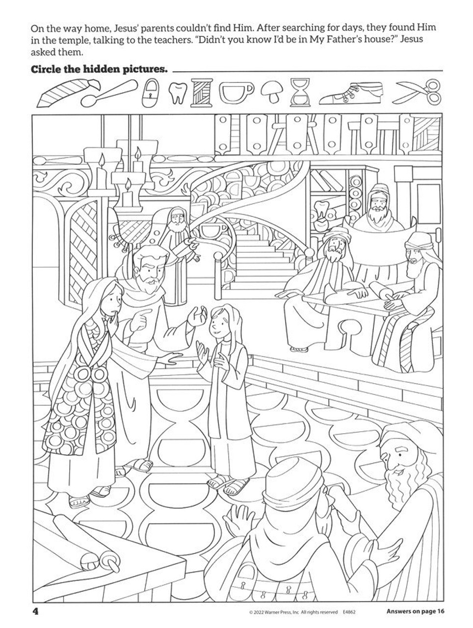 Free Printable Bible Hidden Picture Puzzles Free Printable Bible Hidden Picture Puzzles