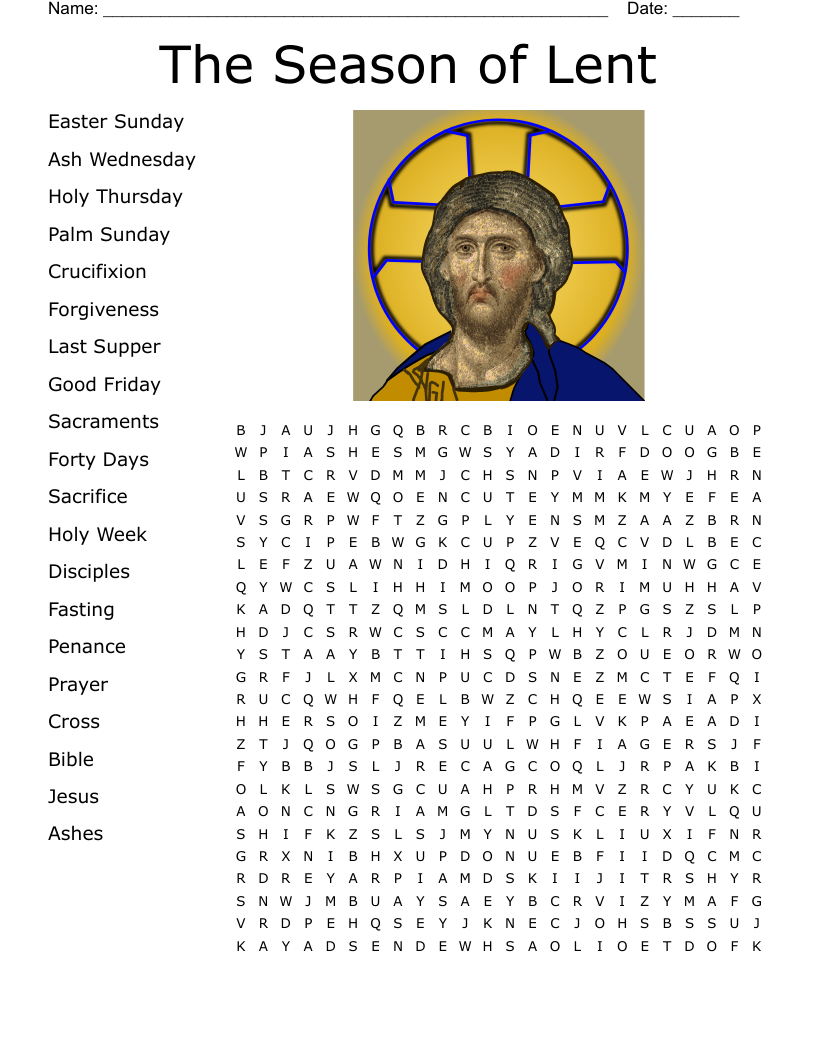 Easter Story Crossword WordMint Easter Story Crossword WordMint