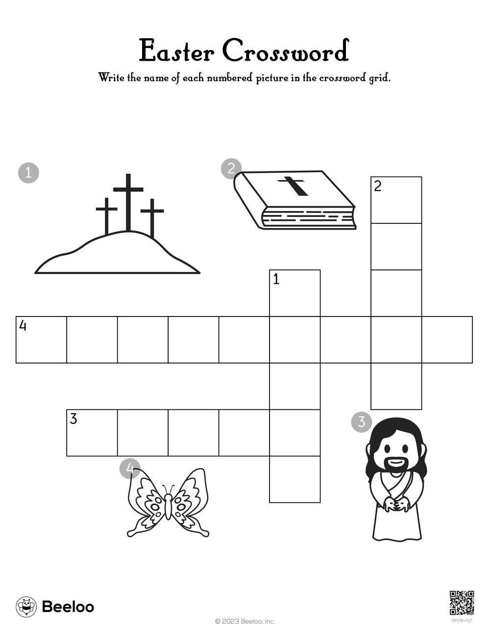 Easter themed Crossword Puzzles Beeloo Printable Crafts And Activities For Kids Easter themed Crossword Puzzles Beeloo Printable Crafts And Activities For Kids