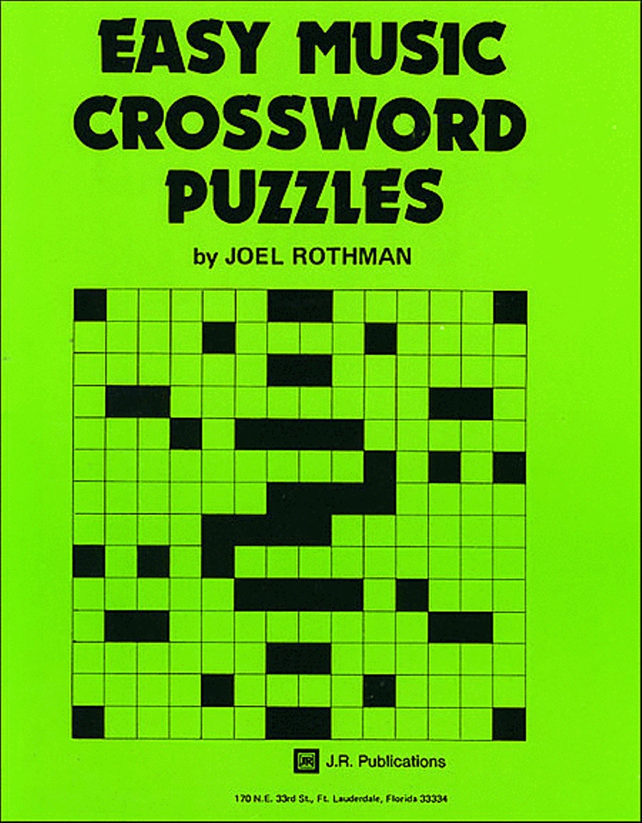 Printable Music Crossword Puzzles Printable Music Crossword Puzzles