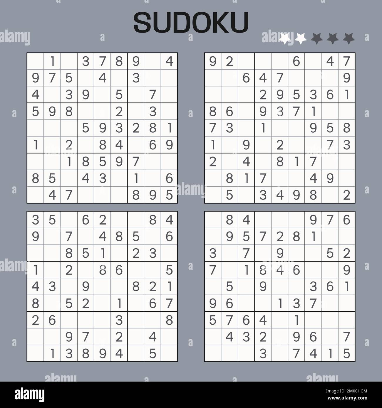 Easy Sudoku Hi res Stock Photography And Images Alamy Easy Sudoku Hi res Stock Photography And Images Alamy