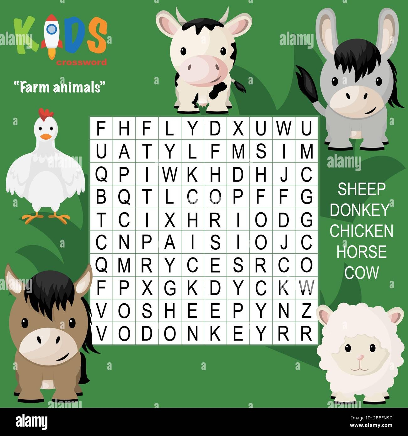 Free Printable Crossword Puzzles Farm Free Printable Crossword Puzzles Farm