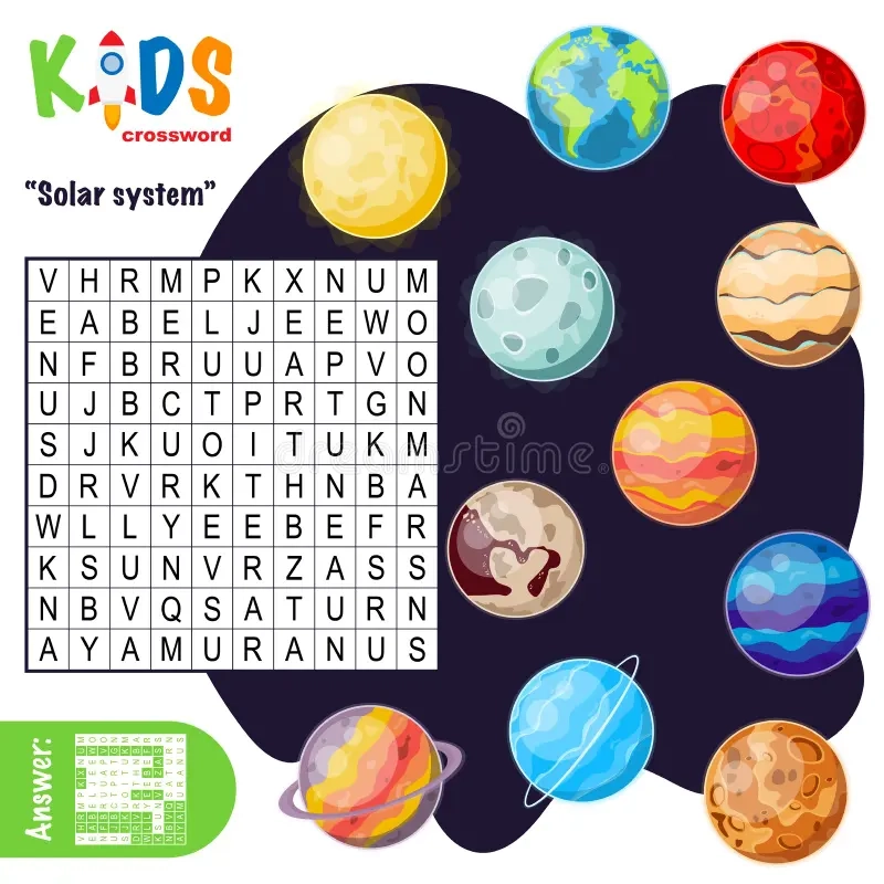 Easy Word Search Crossword Puzzle Solar System Stock Vector Illustration Of Elementary Children 177467974 Easy Word Search Crossword Puzzle Solar System Stock Vector Illustration Of Elementary Children 177467974