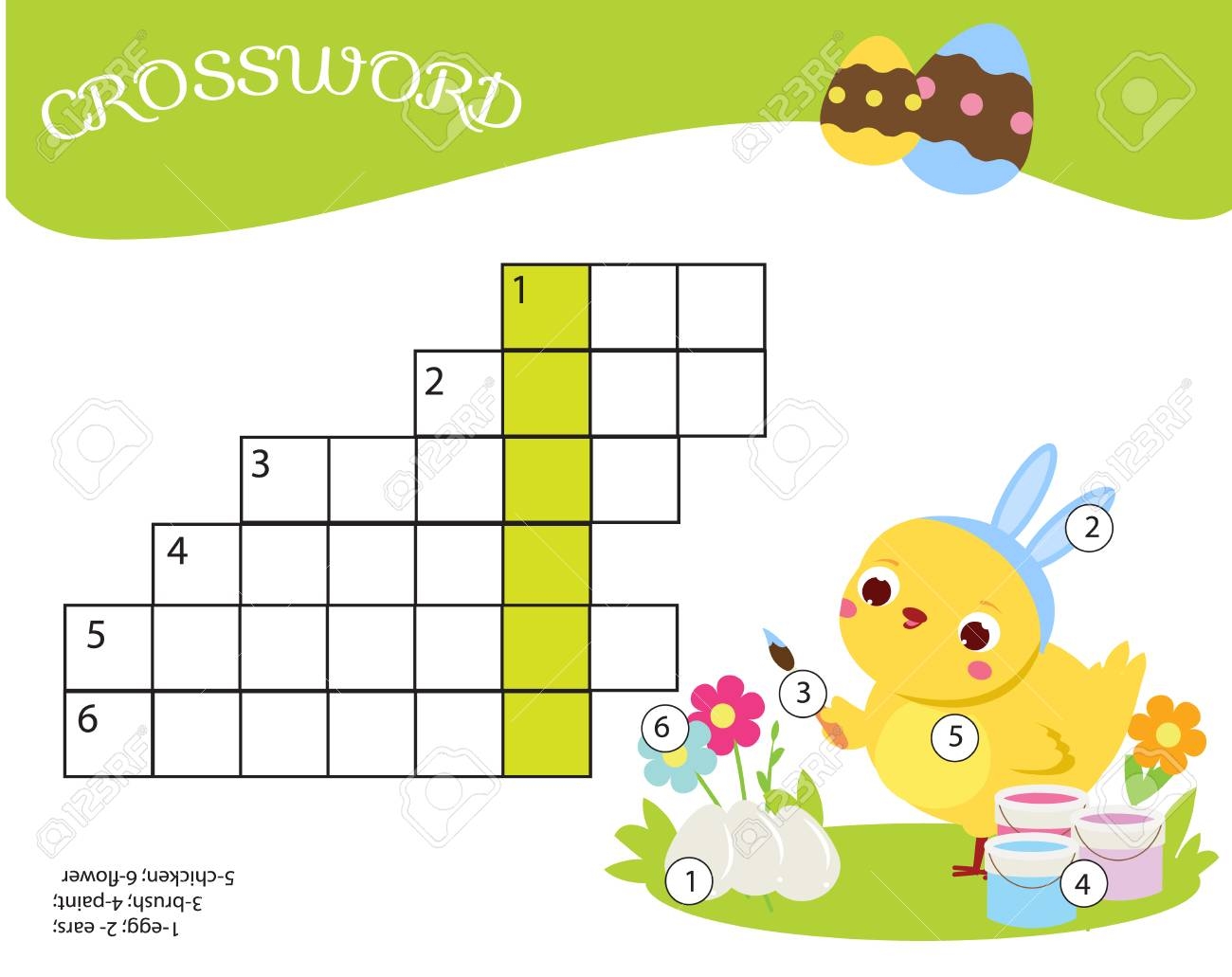 Educational Game For Children Easter Crossword For Kids And Toddlers Learning Vocabulary Royalty Free SVG Cliparts Vectors And Stock Illustration Image 124960613 Educational Game For Children Easter Crossword For Kids And Toddlers Learning Vocabulary Royalty Free SVG Cliparts Vectors And Stock Illustration Image 124960613