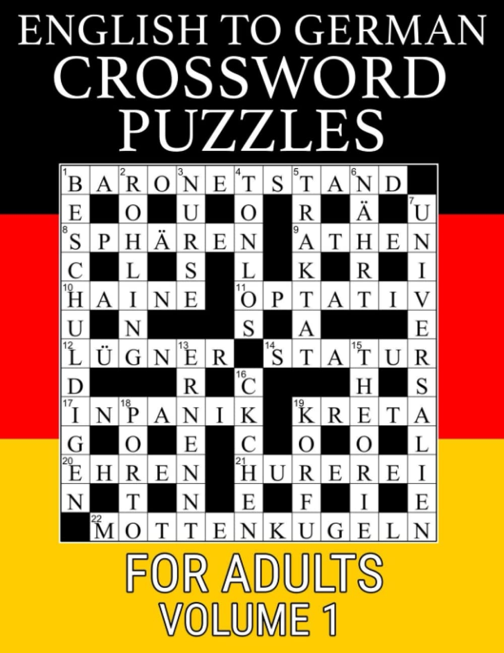 English To German Crossword Puzzles For Adults Volume 1 Play 100 Large Print Bilingual Crossword Puzzles And Practice Your Deutsch Vocabulary Press Mix Web Shop 9798848101294 Amazon Books English To German Crossword Puzzles For Adults Volume 1 Play 100 Large Print Bilingual Crossword Puzzles And Practice Your Deutsch Vocabulary Press Mix Web Shop 9798848101294 Amazon Books
