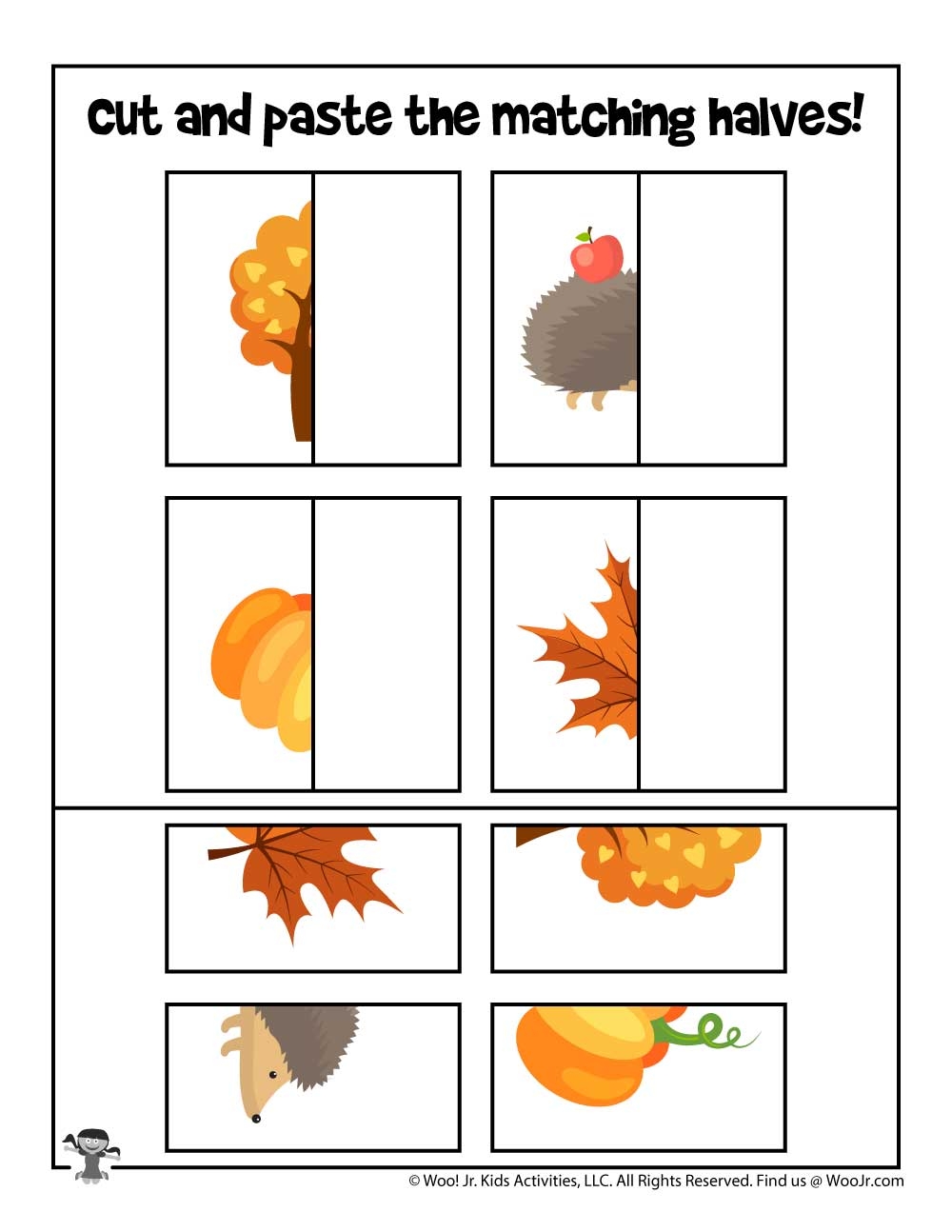 Autumn Puzzles Printable Autumn Puzzles Printable