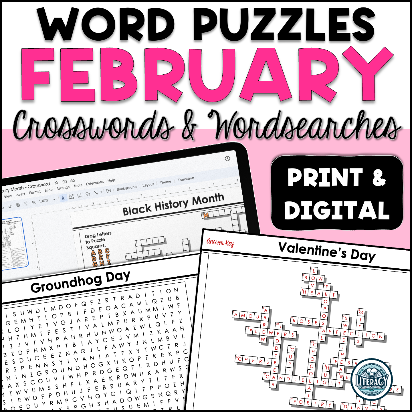 Crossword Puzzles For High School Printable