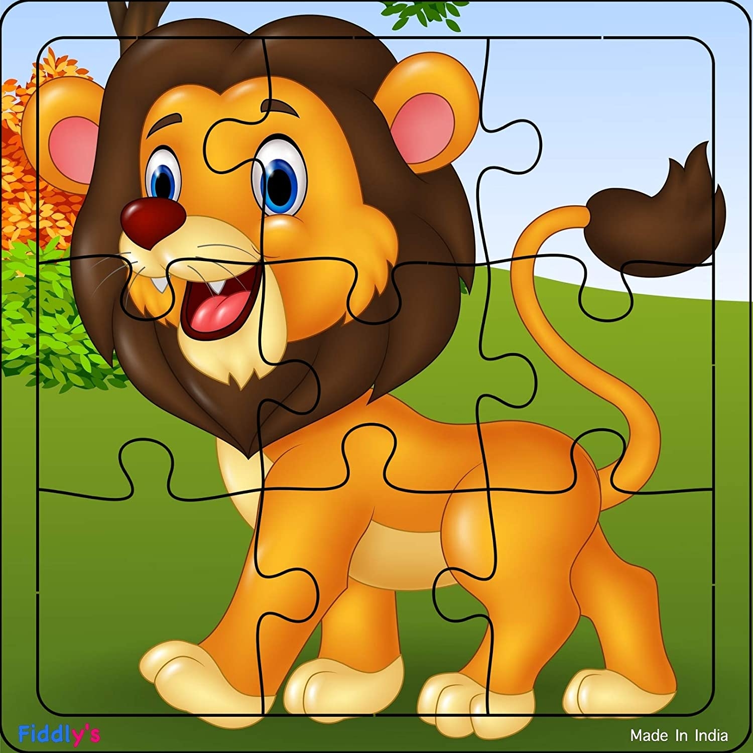 Fiddly s Wood Jigsaw Puzzles For Children 9 Pieces Animal Sea Pack Of 6 Fiddly s Wood Jigsaw Puzzles For Children 9 Pieces Animal Sea Pack Of 6
