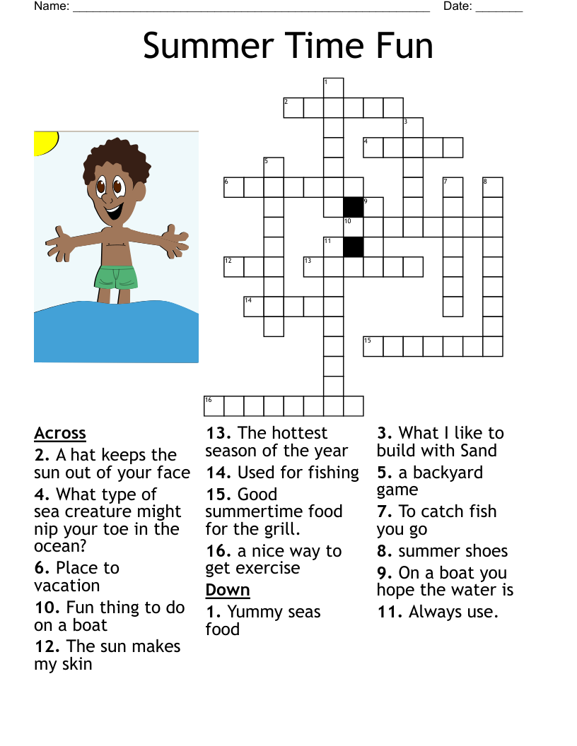 Florida Fun Crossword WordMint Florida Fun Crossword WordMint
