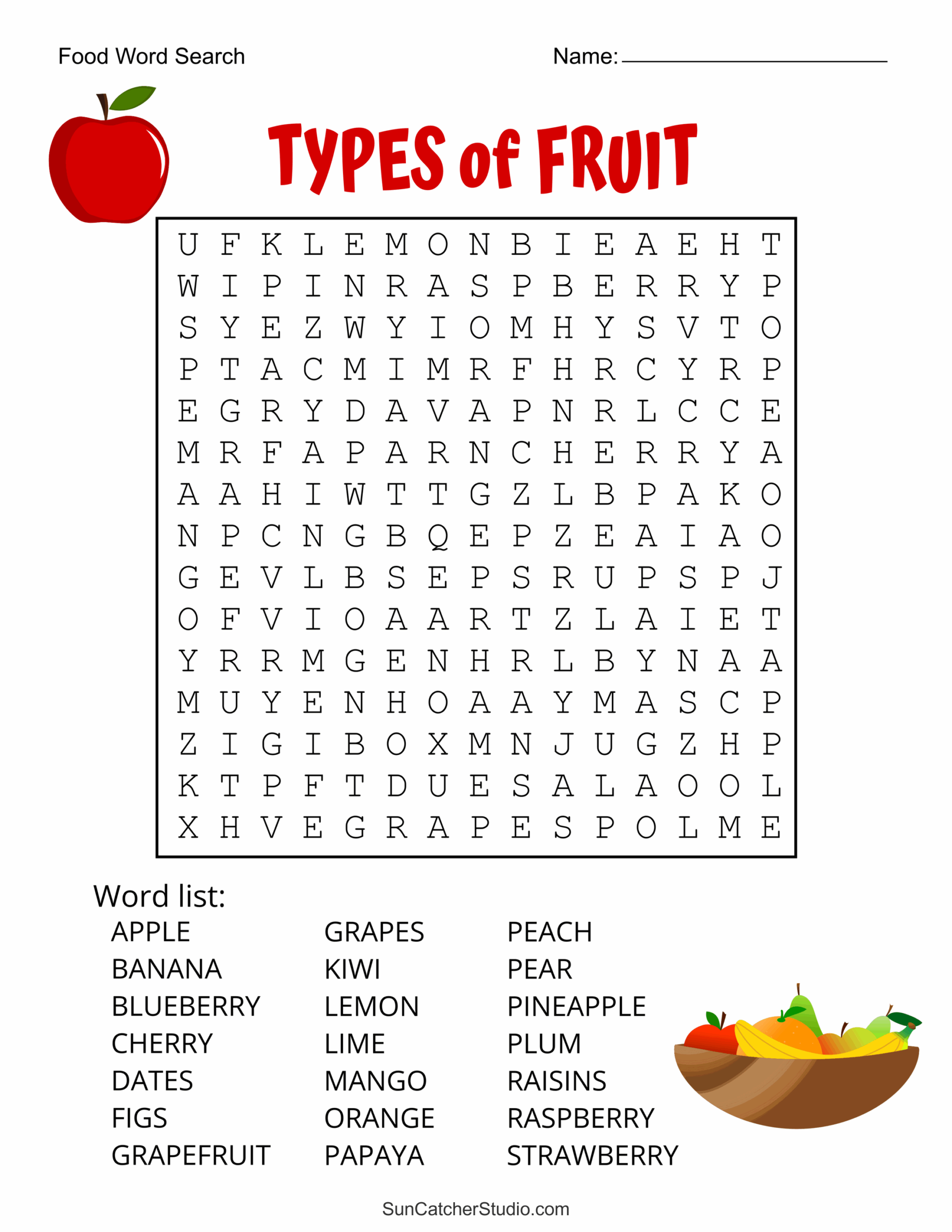 Food Word Search Free Printable Puzzles Free Printables Monograms Design Tools Patterns U0026 DIY Projects Food Word Search Free Printable Puzzles Free Printables Monograms Design Tools Patterns U0026 DIY Projects