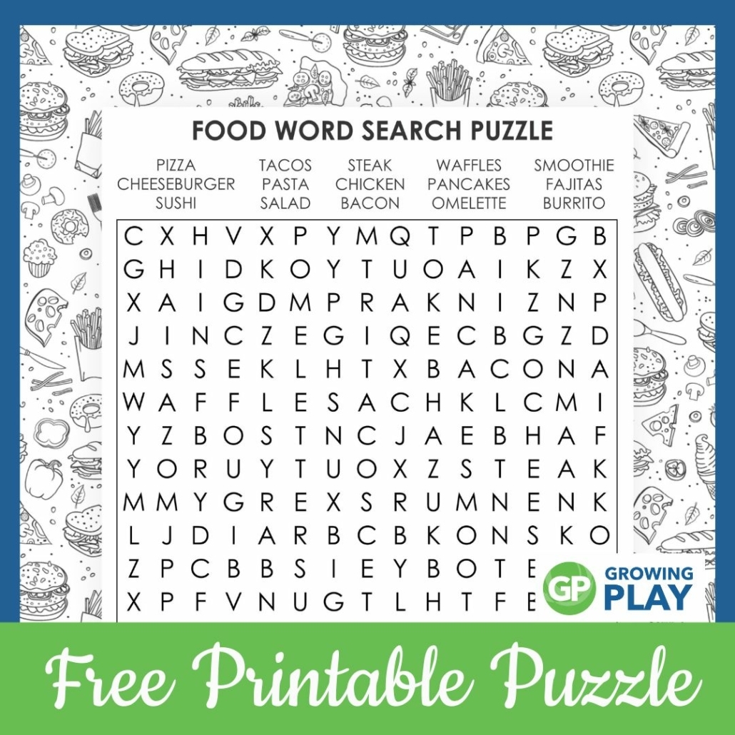 Printable Word Find Puzzles Printable Word Find Puzzles