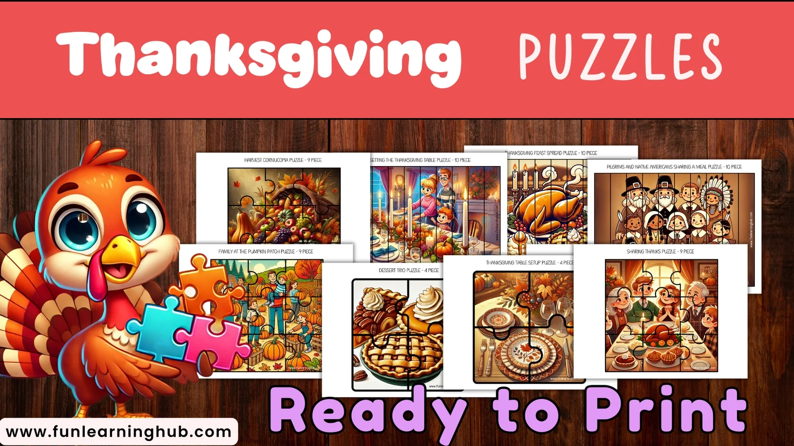 Free 40 Thanksgiving Puzzles Printable For Teachers Parents And Homeschoolers Free 40 Thanksgiving Puzzles Printable For Teachers Parents And Homeschoolers