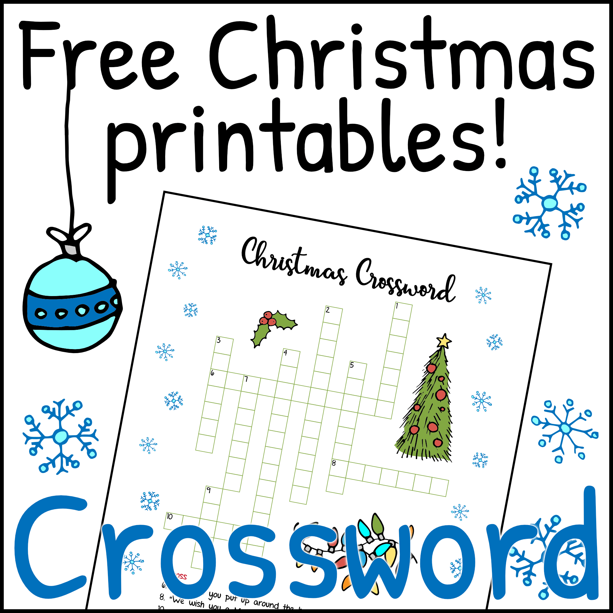 Christmas Puzzles Printable Free Christmas Puzzles Printable Free