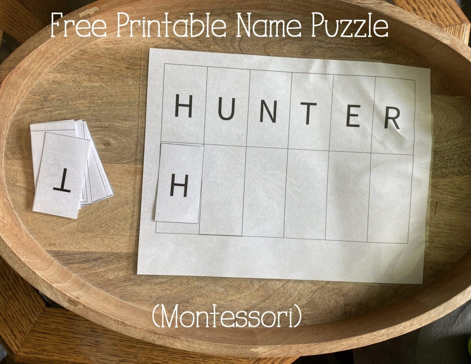 Free Name Puzzles Montessori Preschool Resource Curious And Cozy Free Name Puzzles Montessori Preschool Resource Curious And Cozy