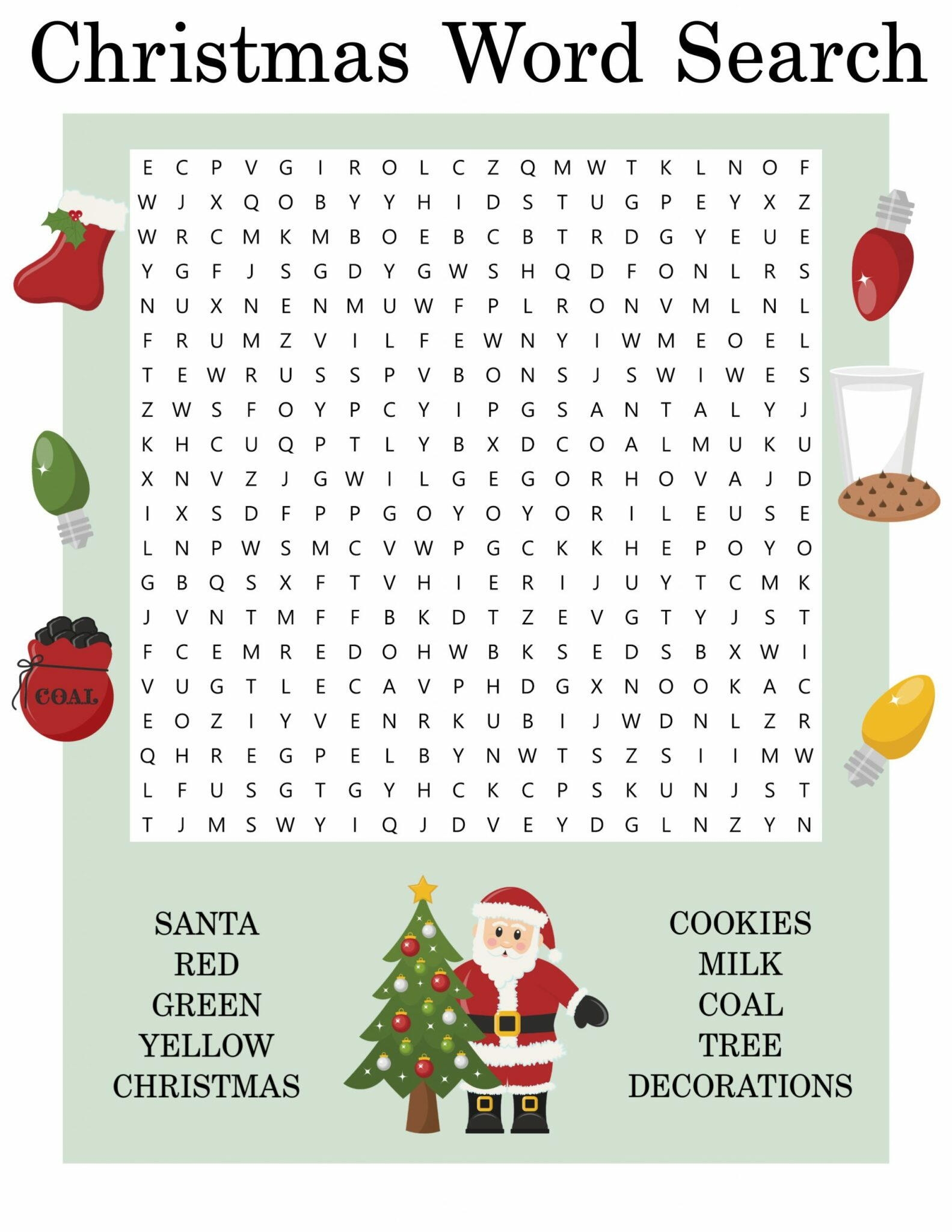 Free Printable Christmas Word Search AllFreeChristmasCrafts Free Printable Christmas Word Search AllFreeChristmasCrafts