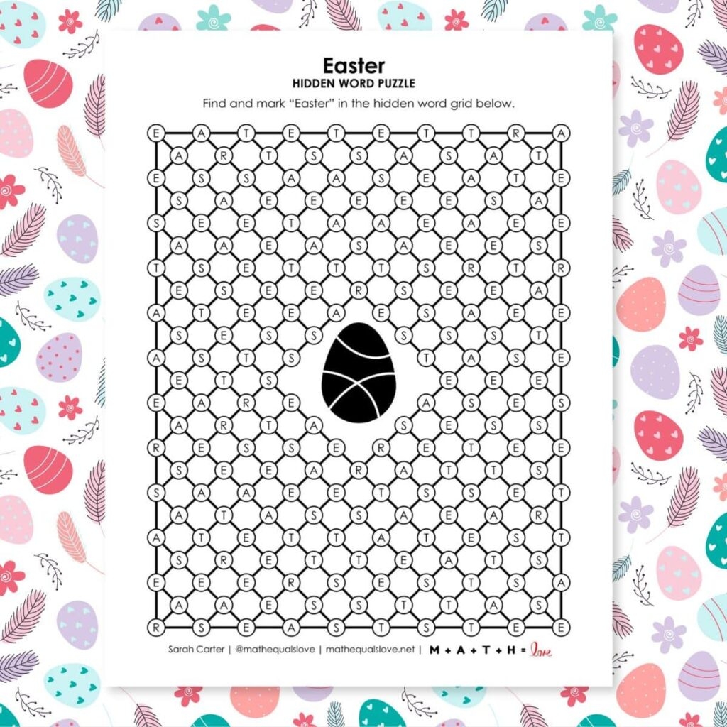 FREE Printable Easter Puzzles PDF Downloads FREE Printable Easter Puzzles PDF Downloads