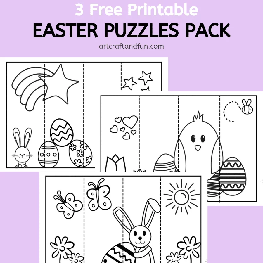 Free Printable Easter Puzzles Free Printable Easter Puzzles