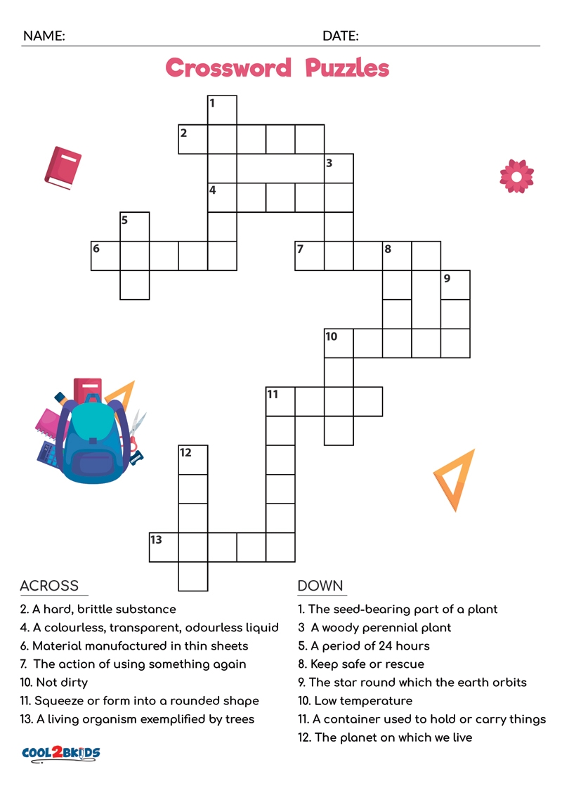 free printable easy crossword puzzles worksheets library free printable easy crossword puzzles worksheets library