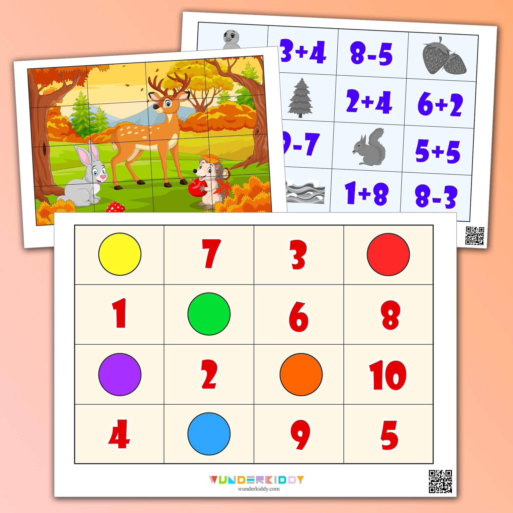 Free Printable Math Puzzles For Kindergarten In PDF Free Printable Math Puzzles For Kindergarten In PDF