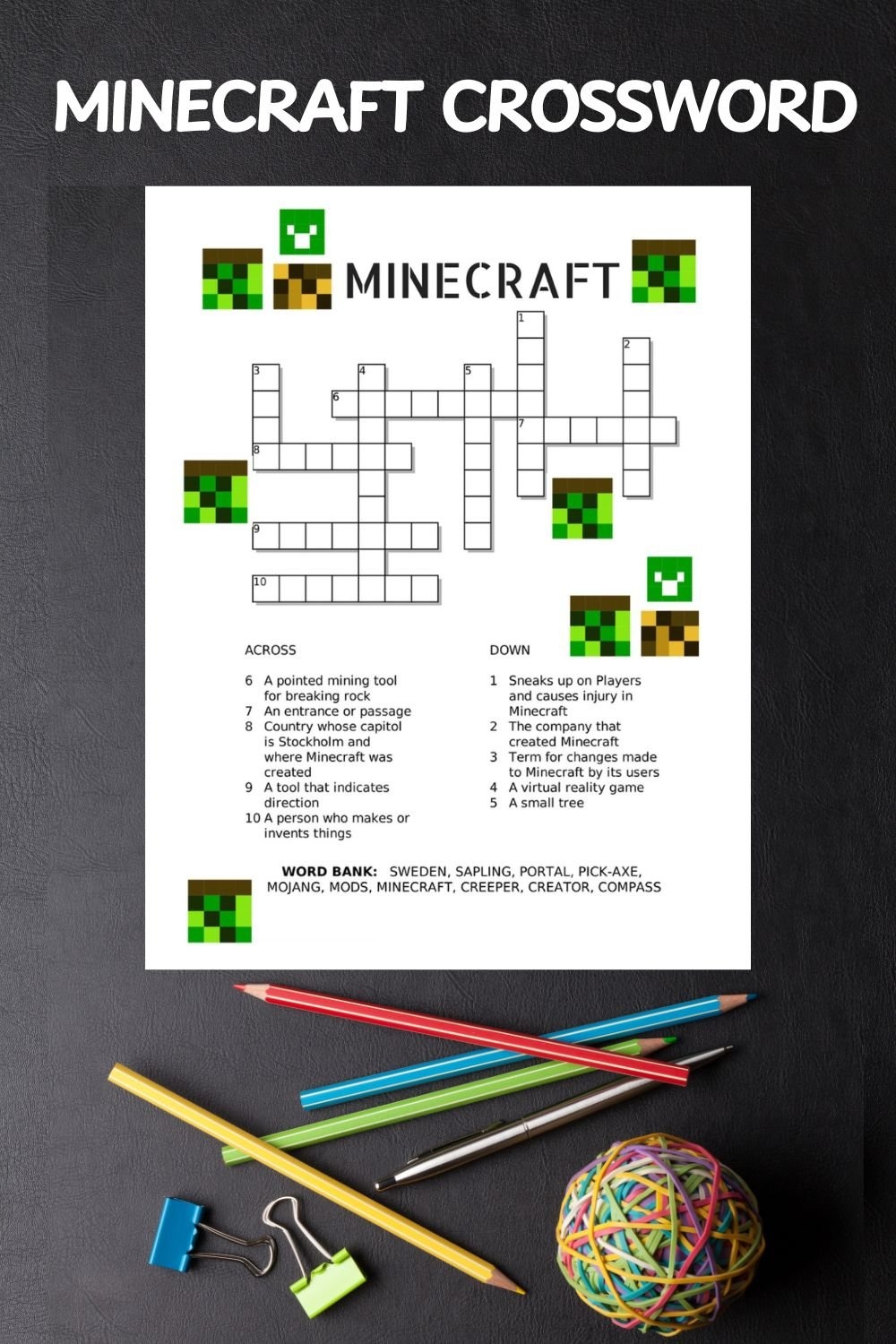 Printable Crossword Puzzles -Pintrest Printable Crossword Puzzles -Pintrest
