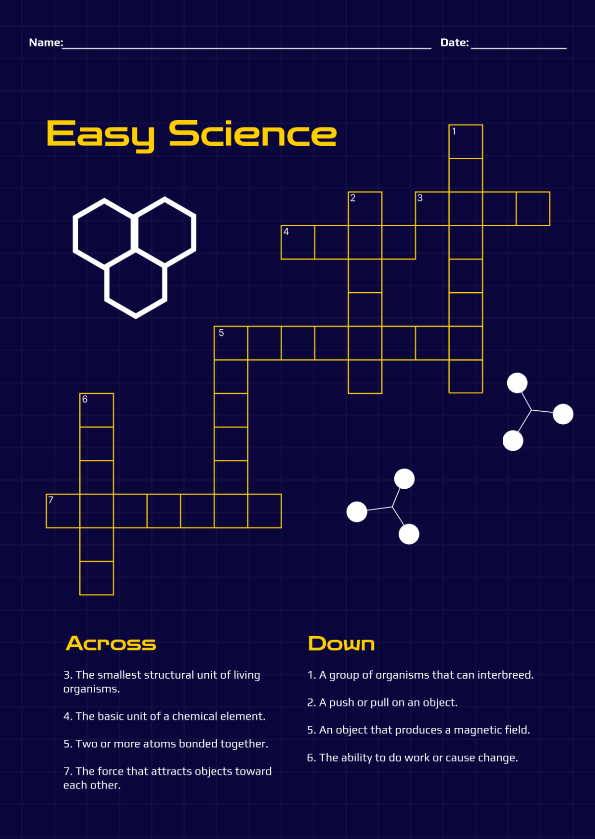 Free Printable Mini Crossword Puzzle Template To Edit Online Free Printable Mini Crossword Puzzle Template To Edit Online