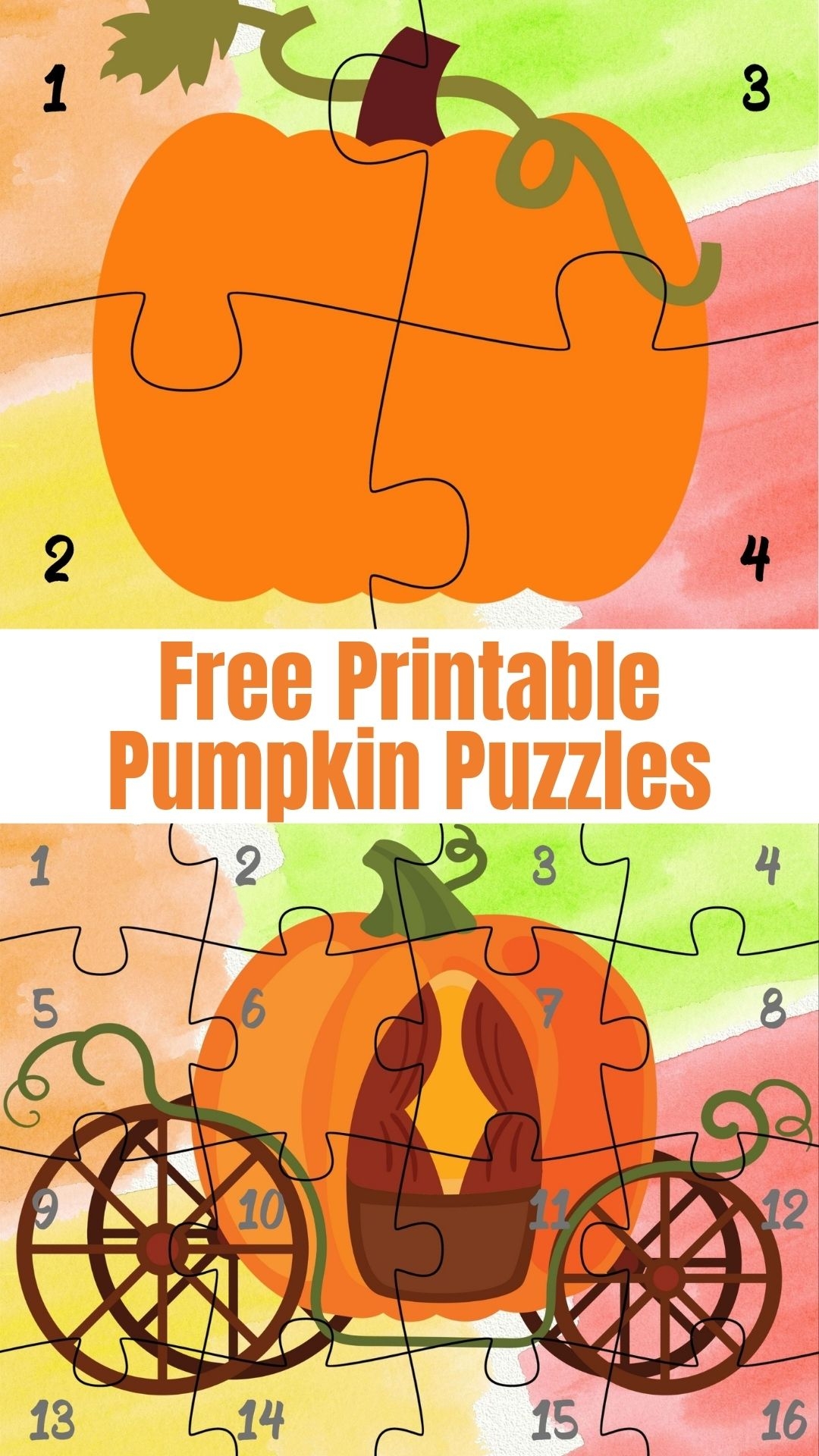 Free Printable Pumpkin Puzzles For Preschoolers Sweet Pea Free Printable Pumpkin Puzzles For Preschoolers Sweet Pea