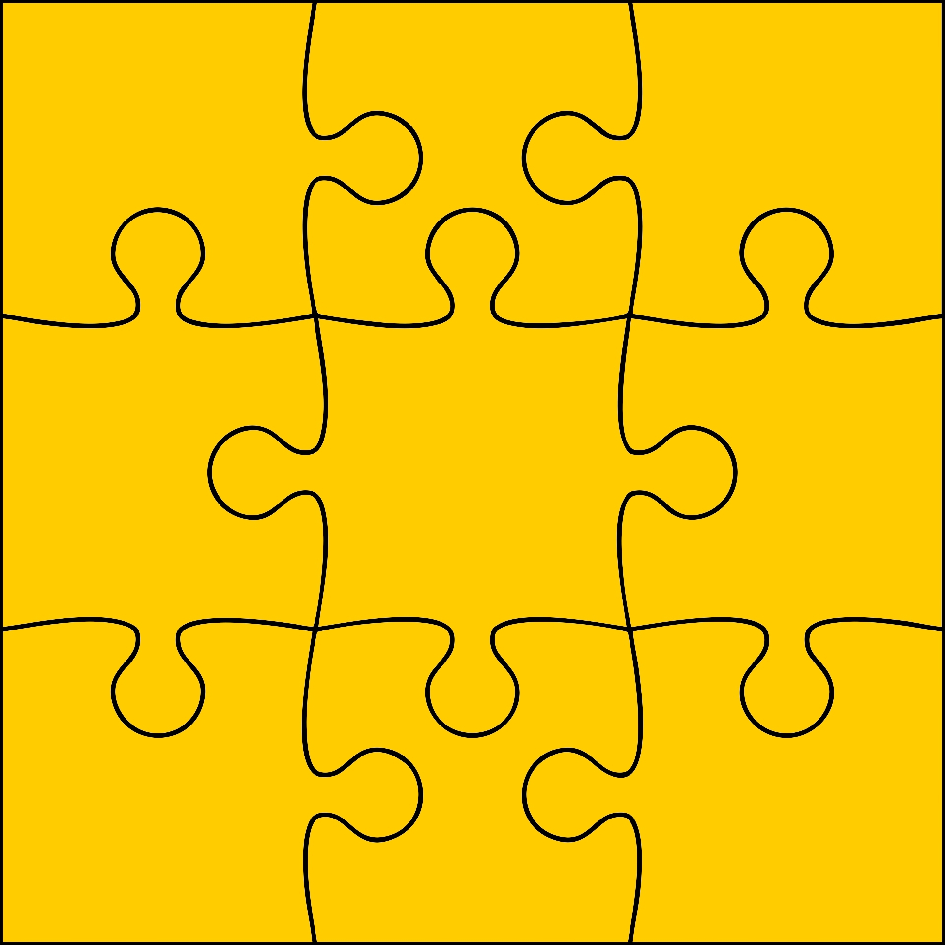 Free Printable Puzzle Piece Templates PDF 4 12 24 Piece Worksheets Library Free Printable Puzzle Piece Templates PDF 4 12 24 Piece Worksheets Library