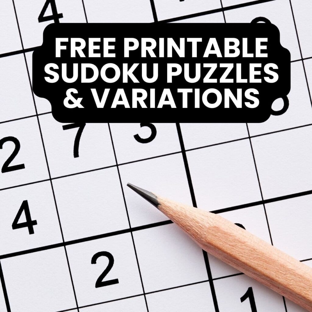 Free Printable Sudoku Puzzles PDF Downloads Free Printable Sudoku Puzzles PDF Downloads