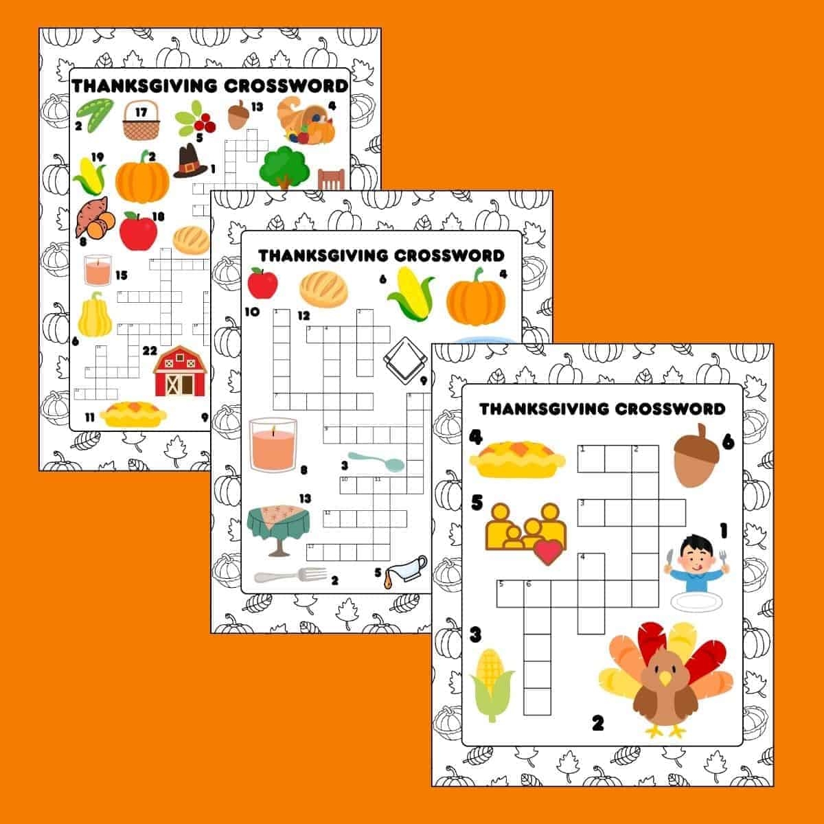 Free Printable Thanksgiving Crossword Puzzles Free Printable Thanksgiving Crossword Puzzles