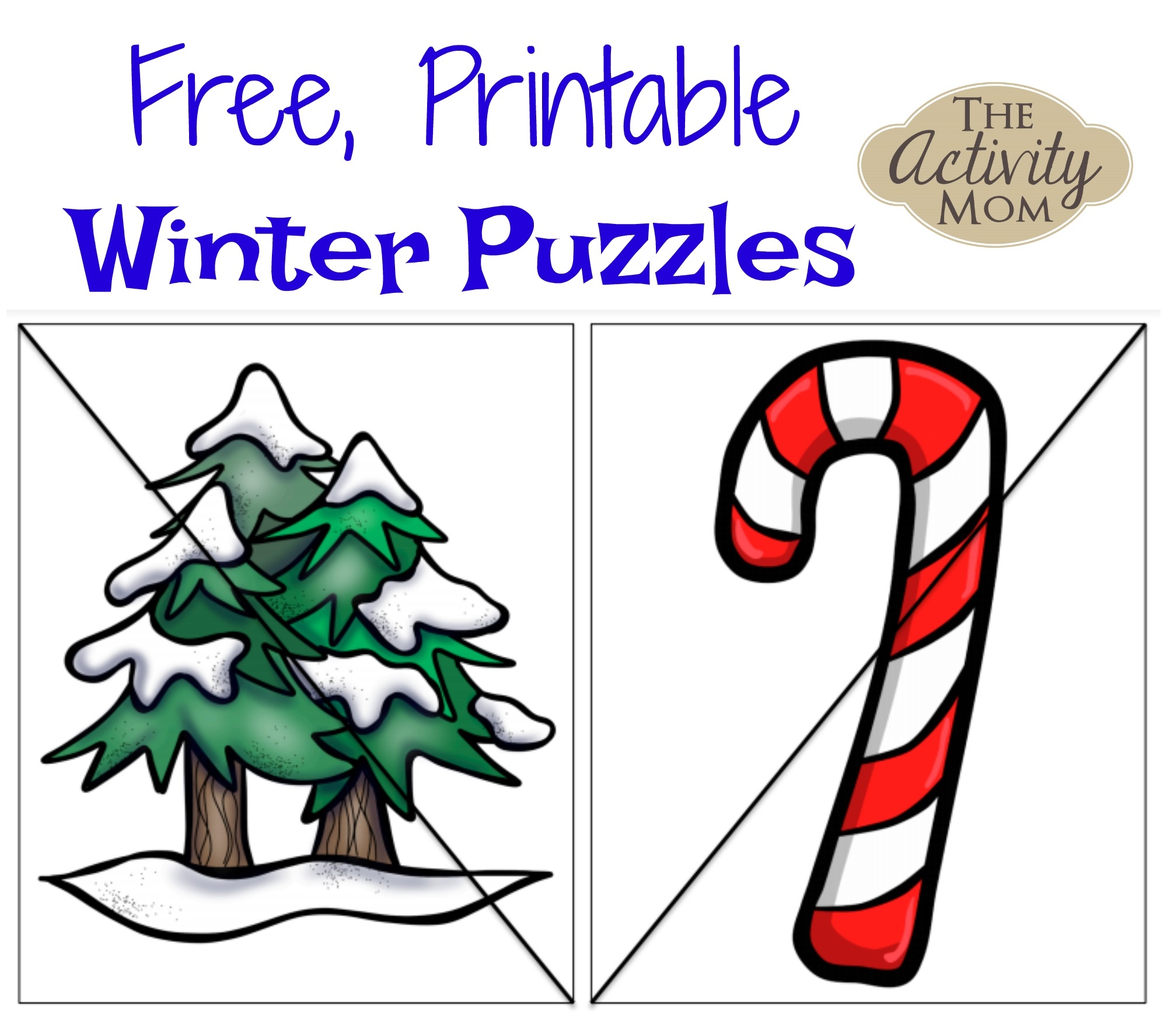 Free Printable Winter Puzzles The Activity Mom Free Printable Winter Puzzles The Activity Mom