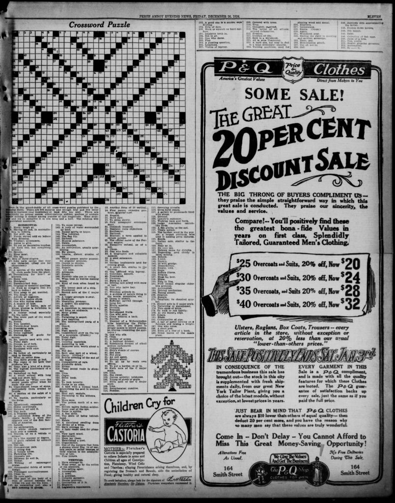 Free Printable Newspaper Crossword Puzzles Free Printable Newspaper Crossword Puzzles
