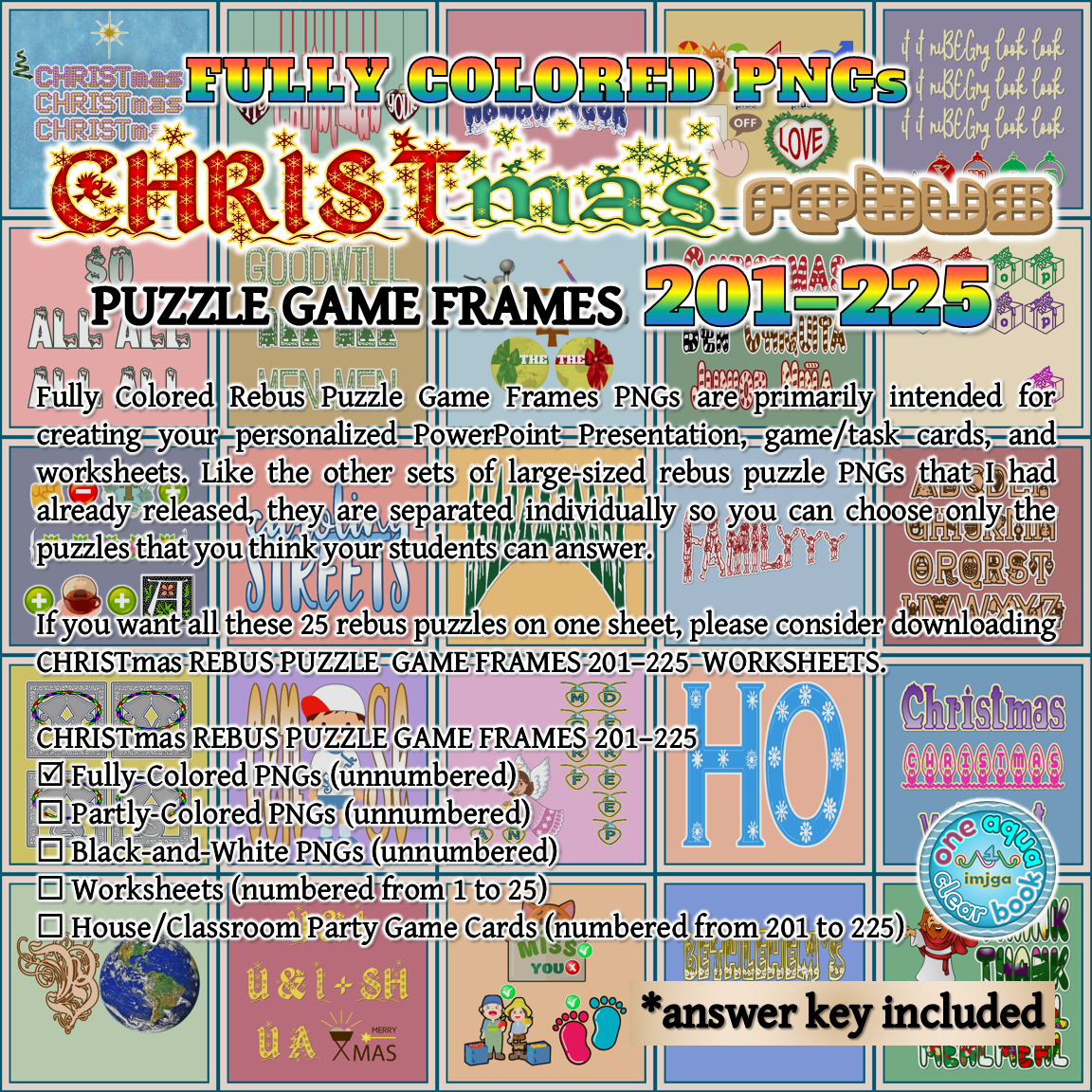 Christmas Rebus Puzzles With Answers Printable Christmas Rebus Puzzles With Answers Printable