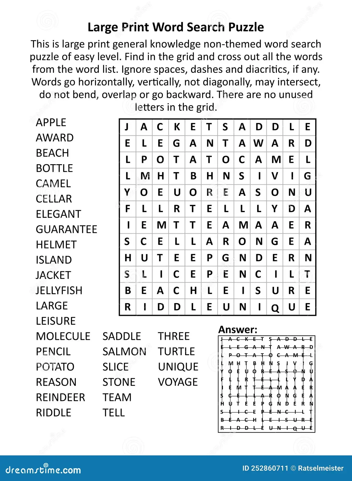 Large Easy Crossword Puzzles Printable Large Easy Crossword Puzzles Printable