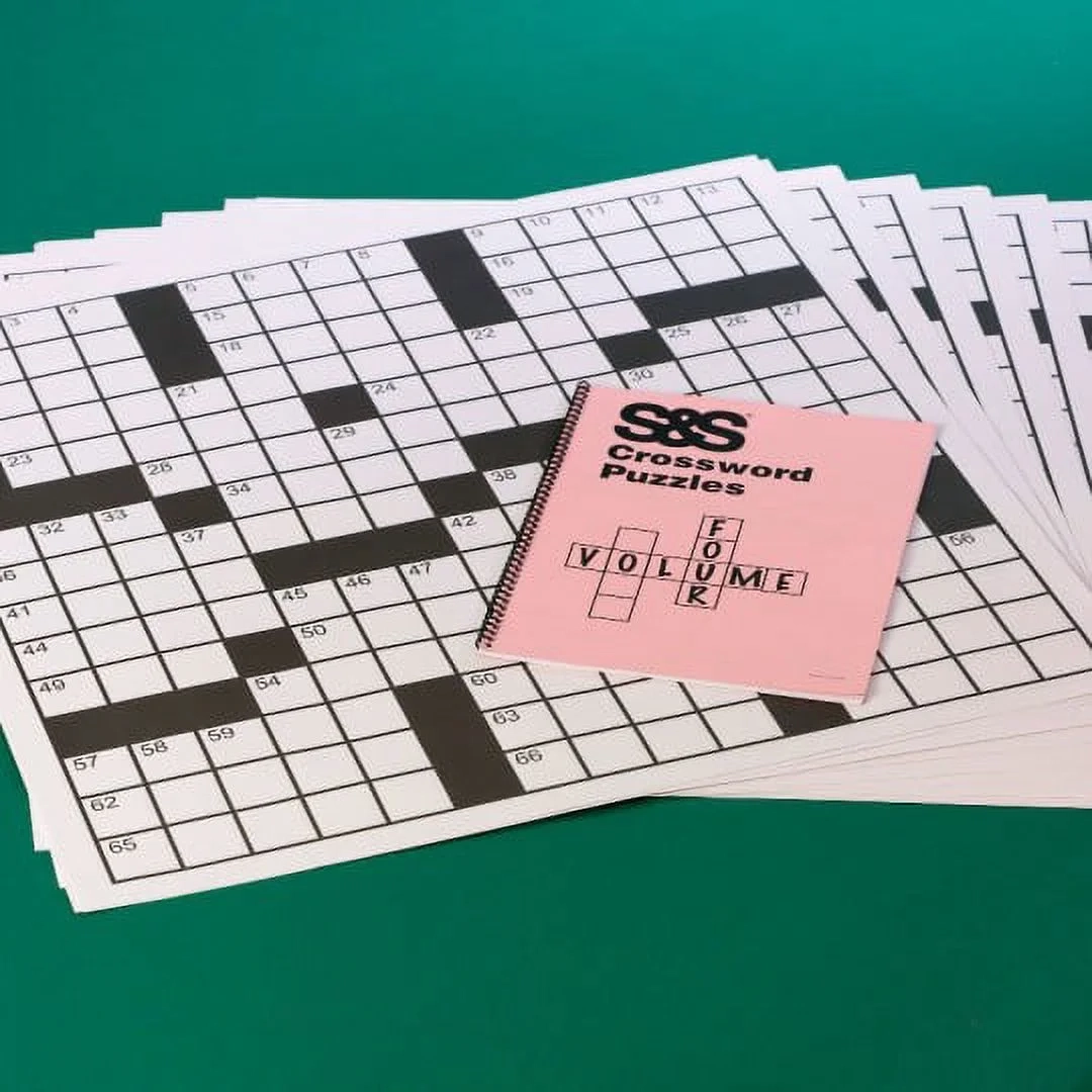 Giant Printable Crossword Puzzles Poster