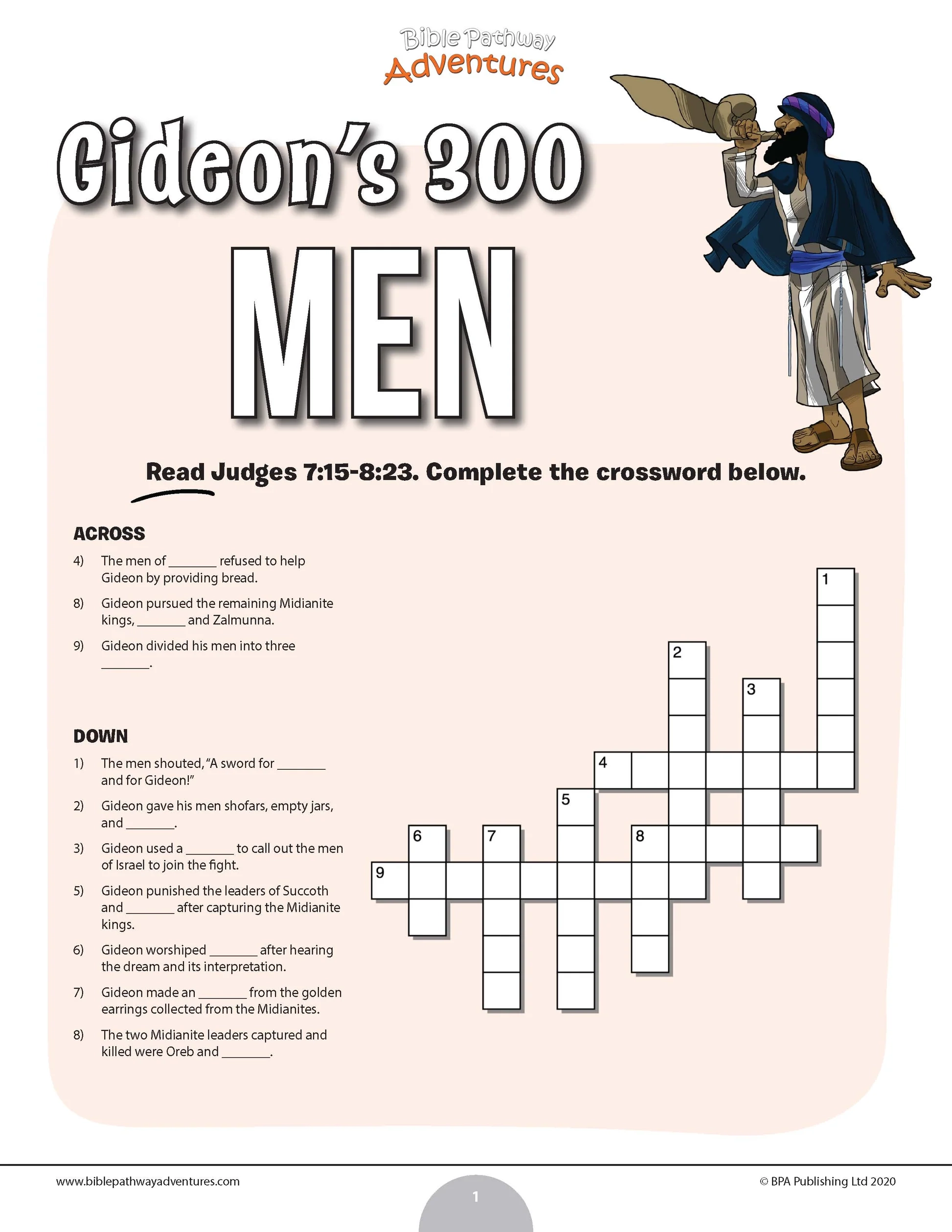 Crossword Puzzles Printable For Bible Topics Crossword Puzzles Printable For Bible Topics