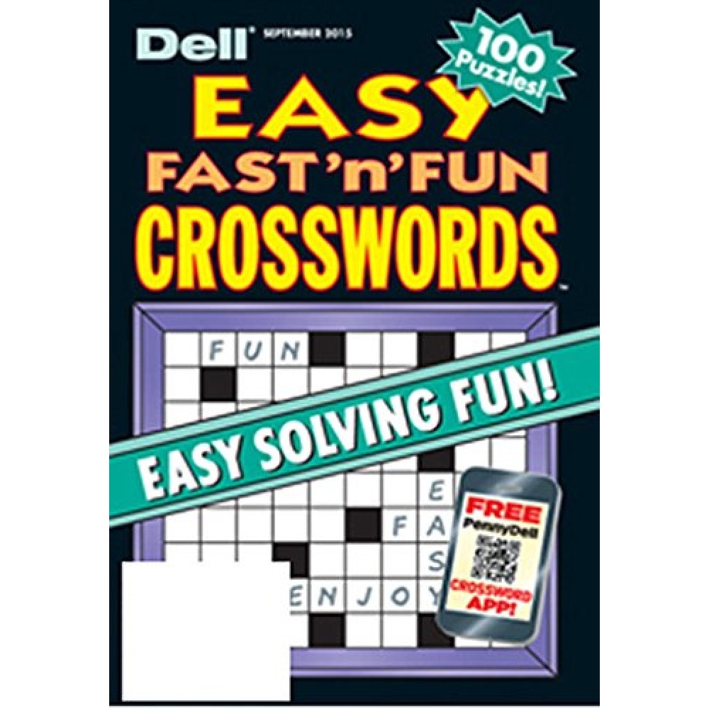 Give A Gift Of Dell s Easy Fast N Fun Crosswords Magazine Subscription Save 34 Off This Holiday 